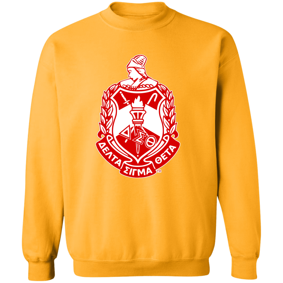 Delta Sigma Theta Sweatshirt Paraphernalia Screen Printed Unisex
