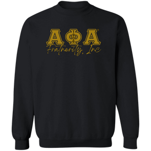 Alpha Phi Alpha Black Ice Collection Sweatshirt Ed. 2 - My Greek Letters
