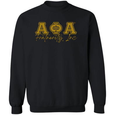 Alpha Phi Alpha Black Ice Collection Sweatshirt Ed. 2 - My Greek Letters