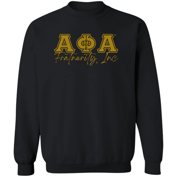 Alpha Phi Alpha Black Ice Collection Sweatshirt Ed. 2 - My Greek Letters