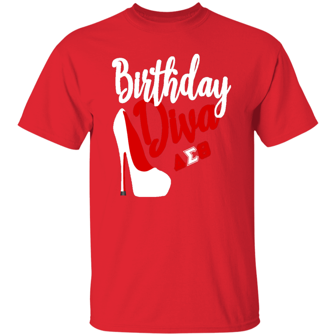 Delta Sigma Theta T-Shirt Paraphernalia Screen Printed Unisex