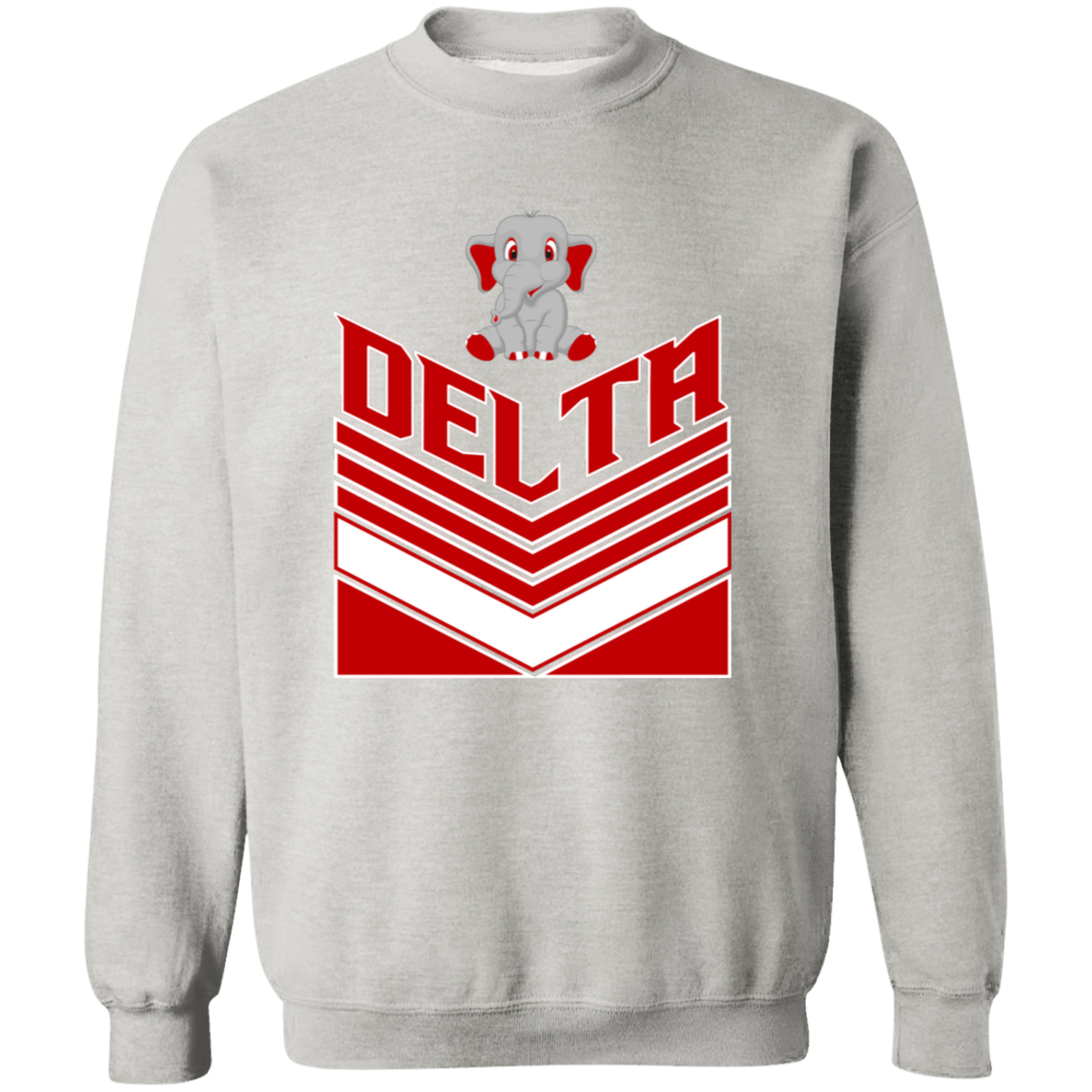 Delta Sigma Theta Sweatshirt Paraphernalia Screen Printed Unisex