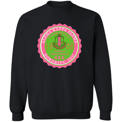 Alpha Kappa Alpha Screen Printed Crewneck Sweatshirt