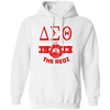 Delta Sigma Theta Hoodie Paraphernalia Screen Printed Unisex