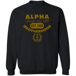 Alpha Phi Alpha Black Ice Collection Sweatshirt Ed. 14 - My Greek Letters