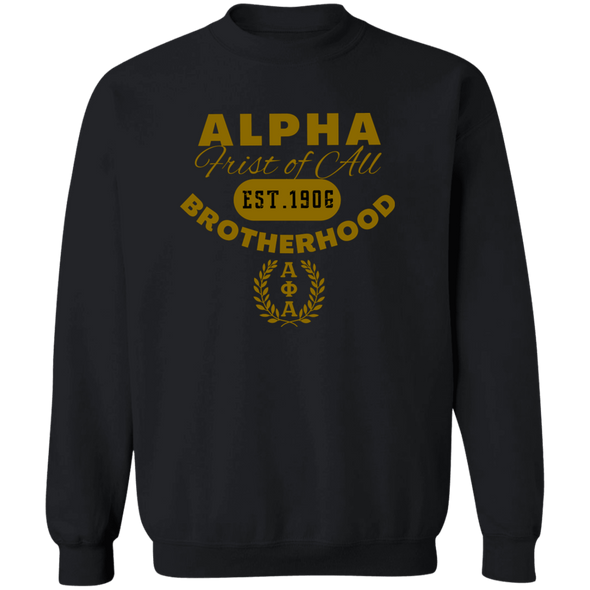Alpha Phi Alpha Black Ice Collection Sweatshirt Ed. 14 - My Greek Letters