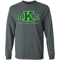 Alpha Kappa Alpha Screen Printed Long Sleeve