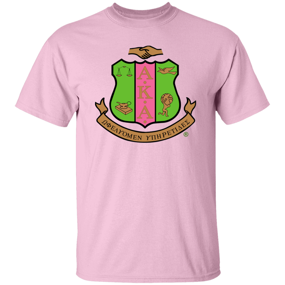 Alpha Kappa Alpha Screen Printed T-Shirt