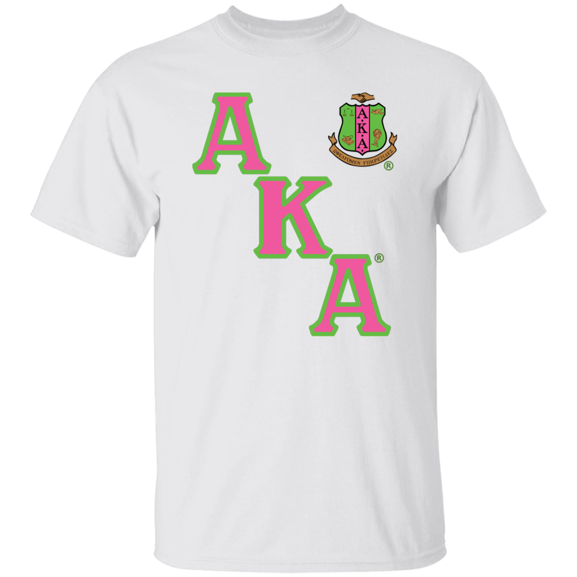 Alpha Kappa Alpha Screen Printed T-Shirt