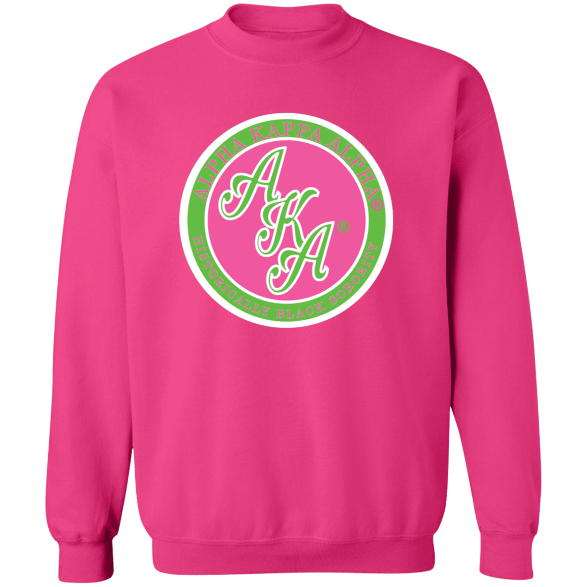 Alpha Kappa Alpha Crewneck Pullover Sweatshirt