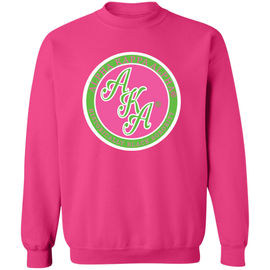 Alpha Kappa Alpha Crewneck Pullover Sweatshirt