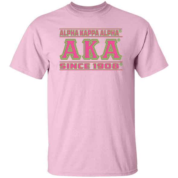 Alpha Kappa Alpha Screen Printed T-Shirt