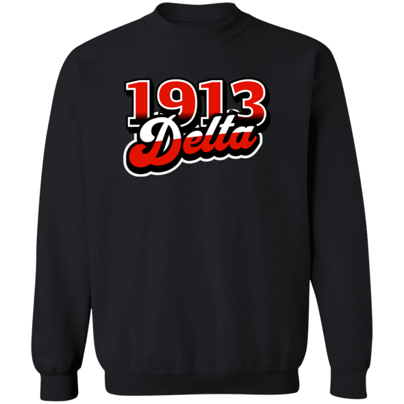 Delta Sigma Theta Sweatshirt Paraphernalia Screen Printed Unisex