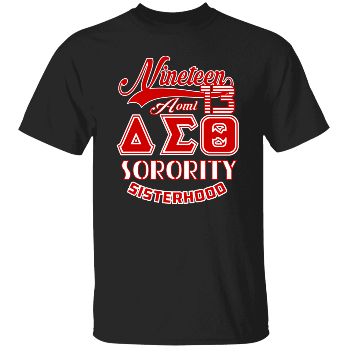 Delta Sigma Theta T-Shirt Paraphernalia Screen Printed Unisex