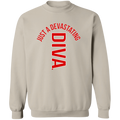 Delta Sigma Theta Sweatshirt Paraphernalia Screen Printed Unisex
