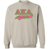 Alpha Kappa Alpha Screen Printed Crewneck Sweatshirt