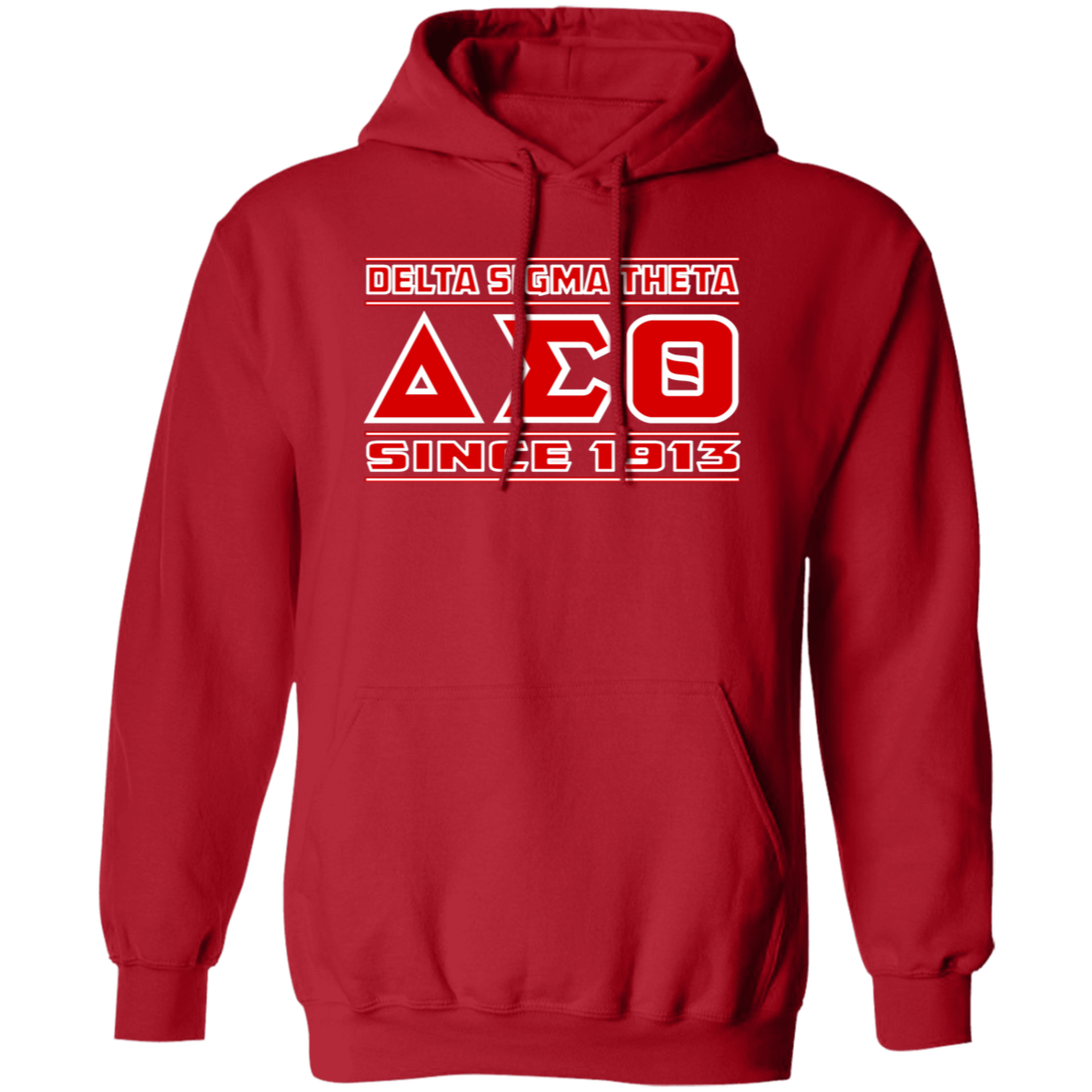 Delta Sigma Theta Hoodie Paraphernalia Screen Printed Unisex