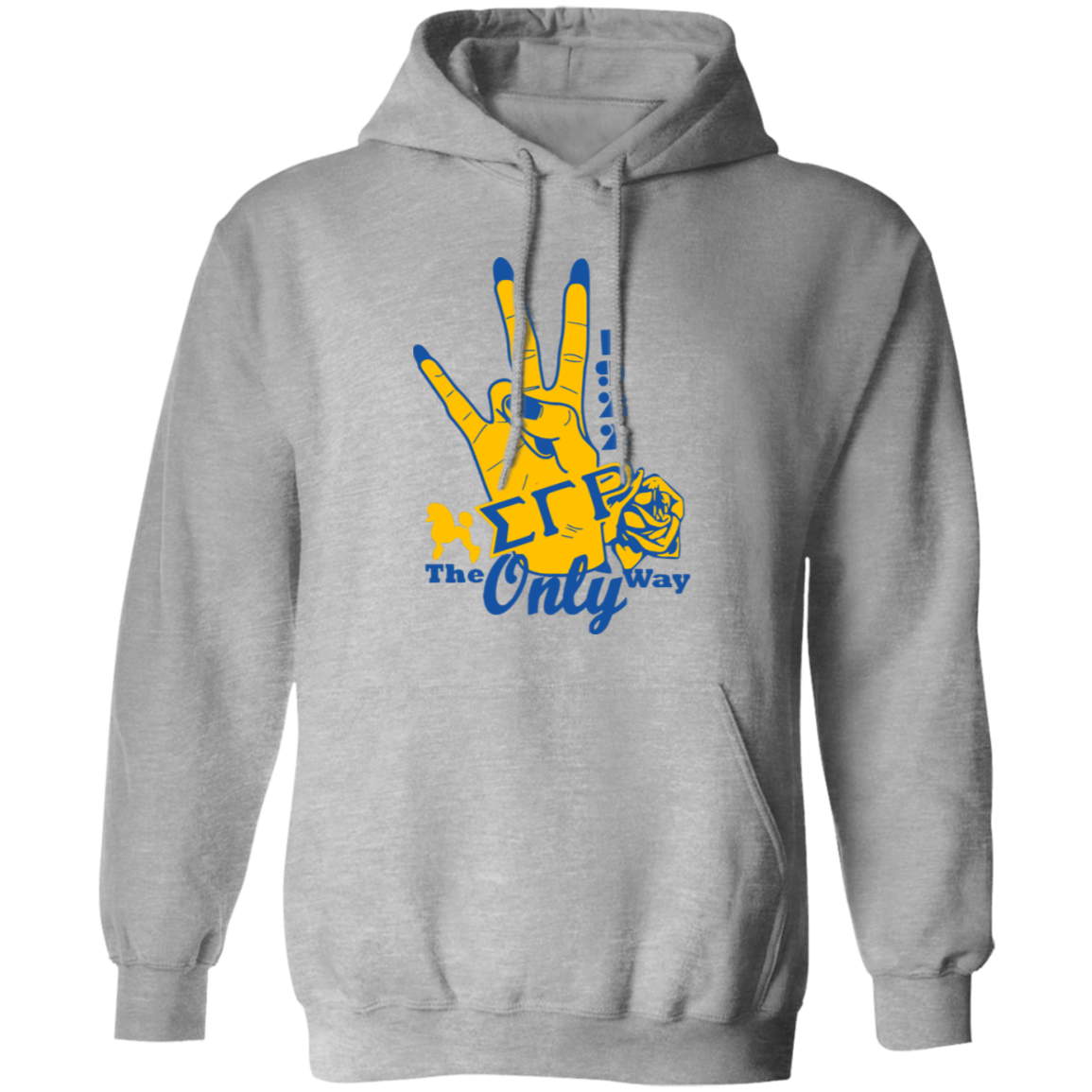 Sigma Gamma Rho Screen Printed  Hoodie