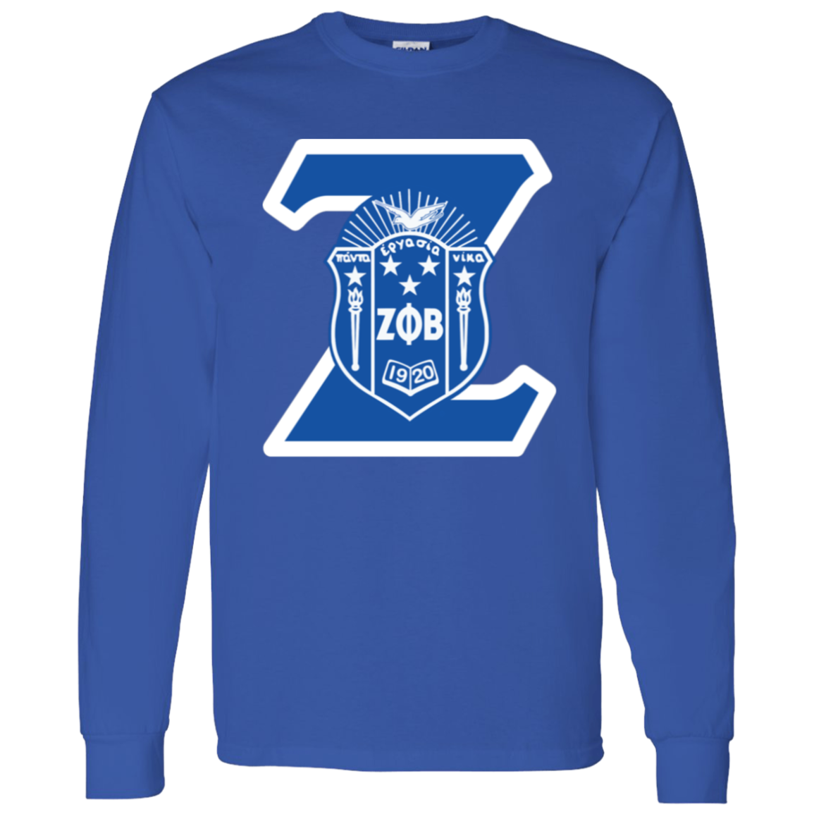 Zeta Phi Beta Sorority LS T-Shirt