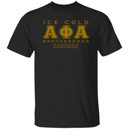 Alpha Phi Alpha Black Ice Collection T-Shirt Ed. 4 - My Greek Letters