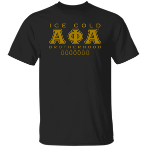 Alpha Phi Alpha Black Ice Collection T-Shirt Ed. 4 - My Greek Letters