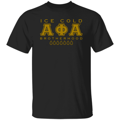 Alpha Phi Alpha Black Ice Collection T-Shirt Ed. 4 - My Greek Letters