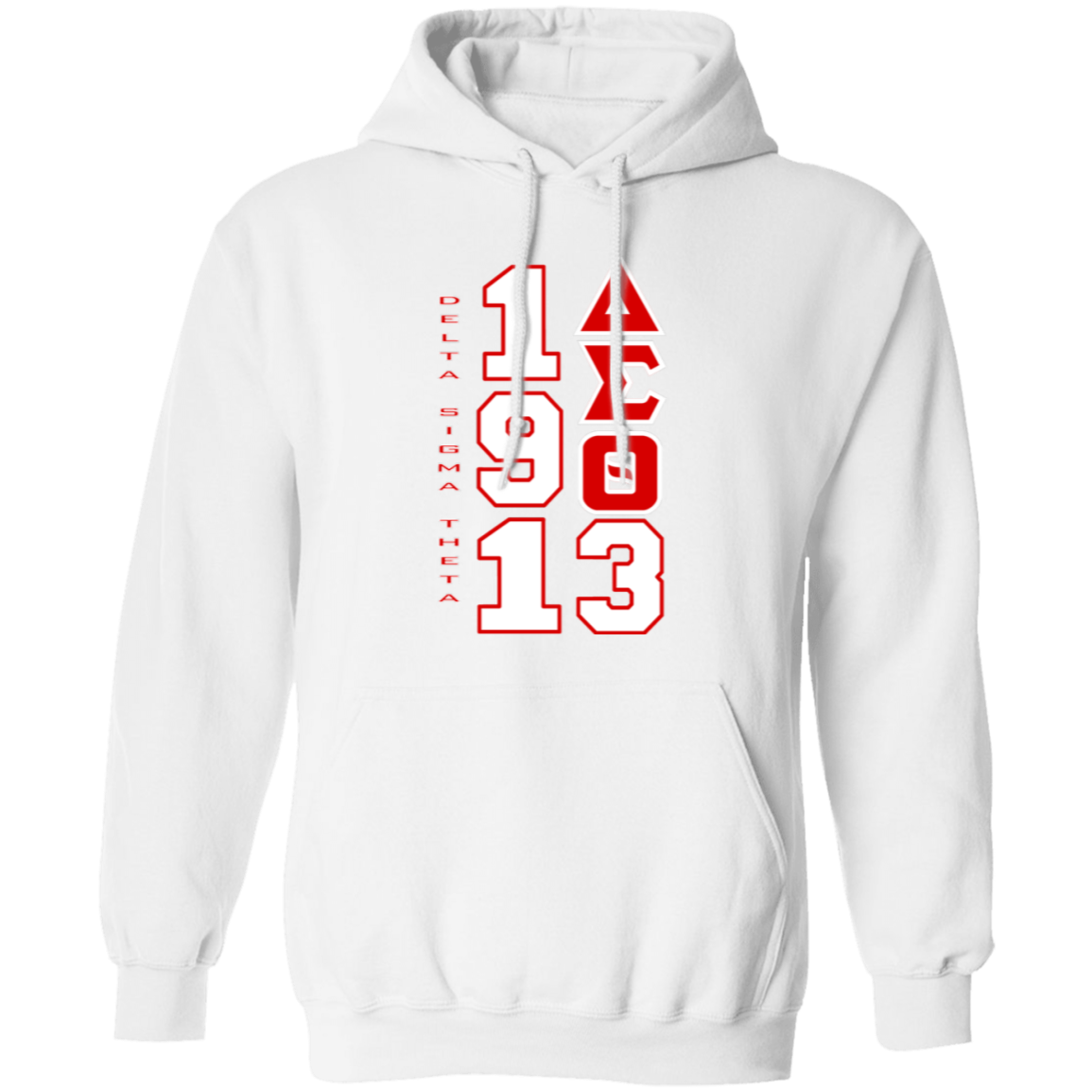 Delta Sigma Theta Hoodie Paraphernalia Screen Printed Unisex