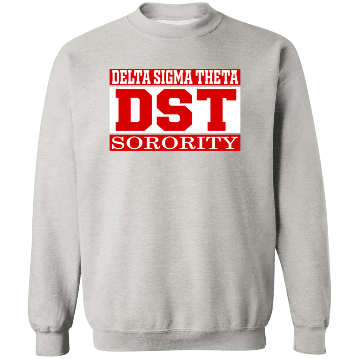 Delta Sigma Theta Sweatshirt Paraphernalia Screen Printed Unisex