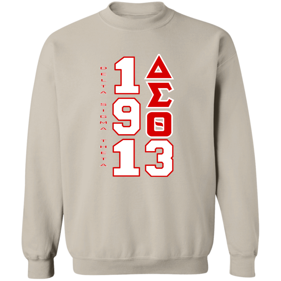 Delta Sigma Theta Sweatshirt Paraphernalia Screen Printed Unisex