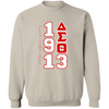 Delta Sigma Theta Sweatshirt Paraphernalia Screen Printed Unisex