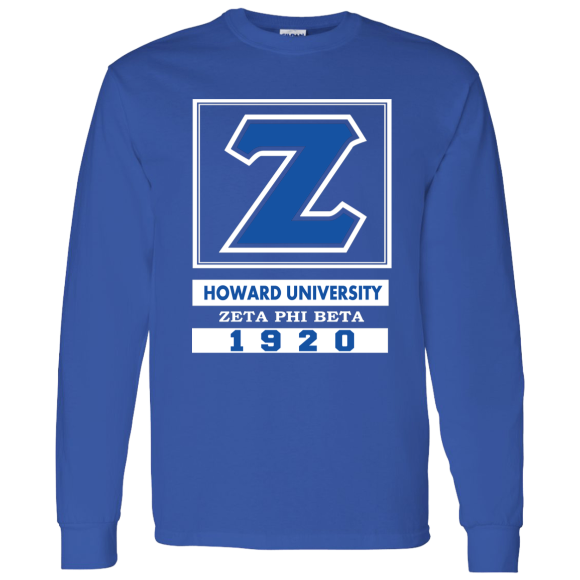 Zeta Phi Beta Sorority LS T-Shirt