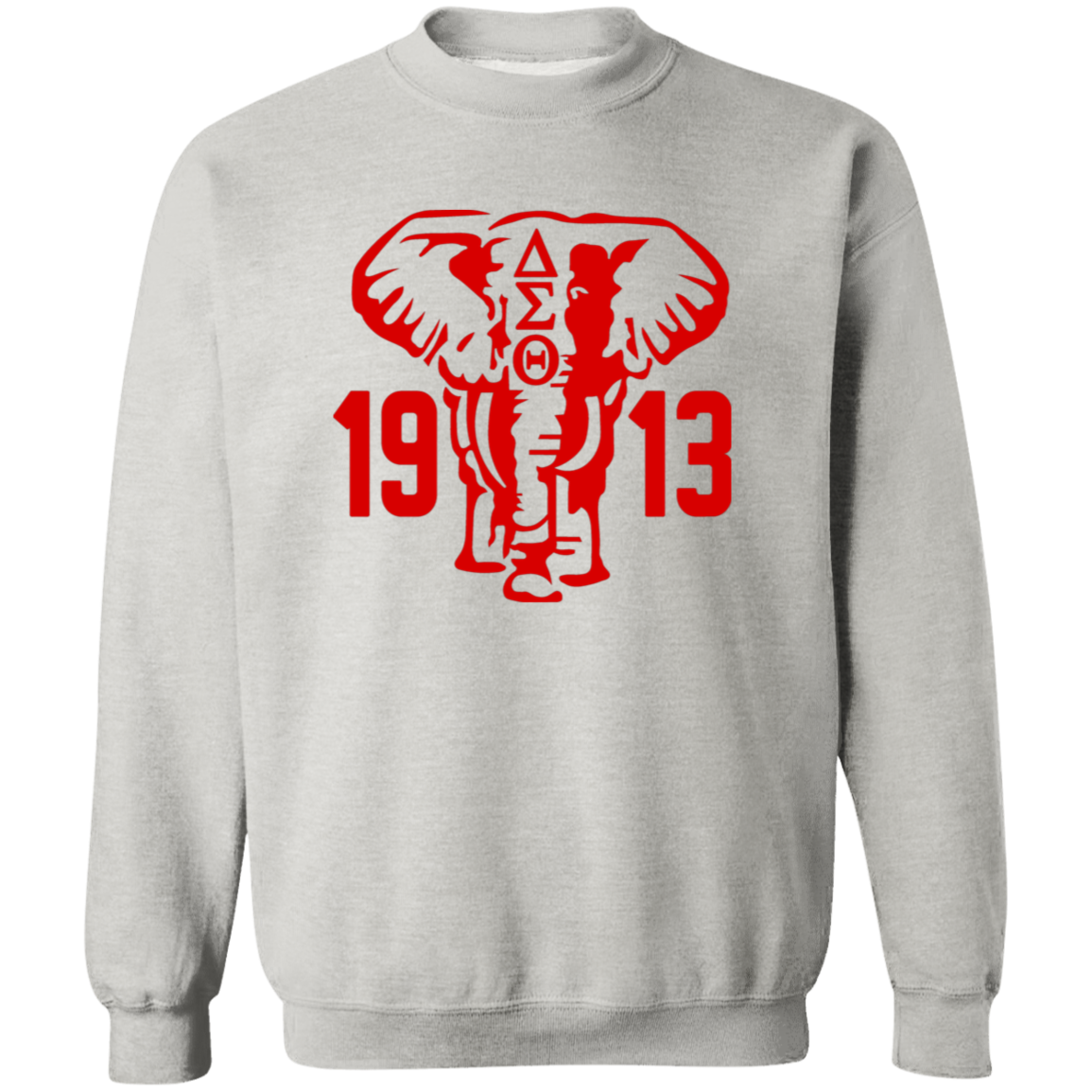 Delta Sigma Theta Sweatshirt Paraphernalia Screen Printed Unisex