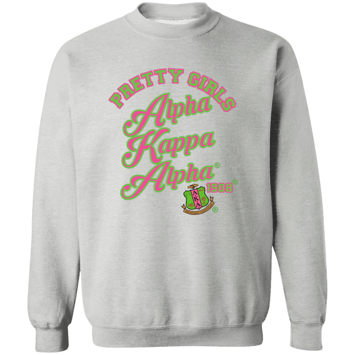 Alpha Kappa Alpha Crewneck Pullover Sweatshirt