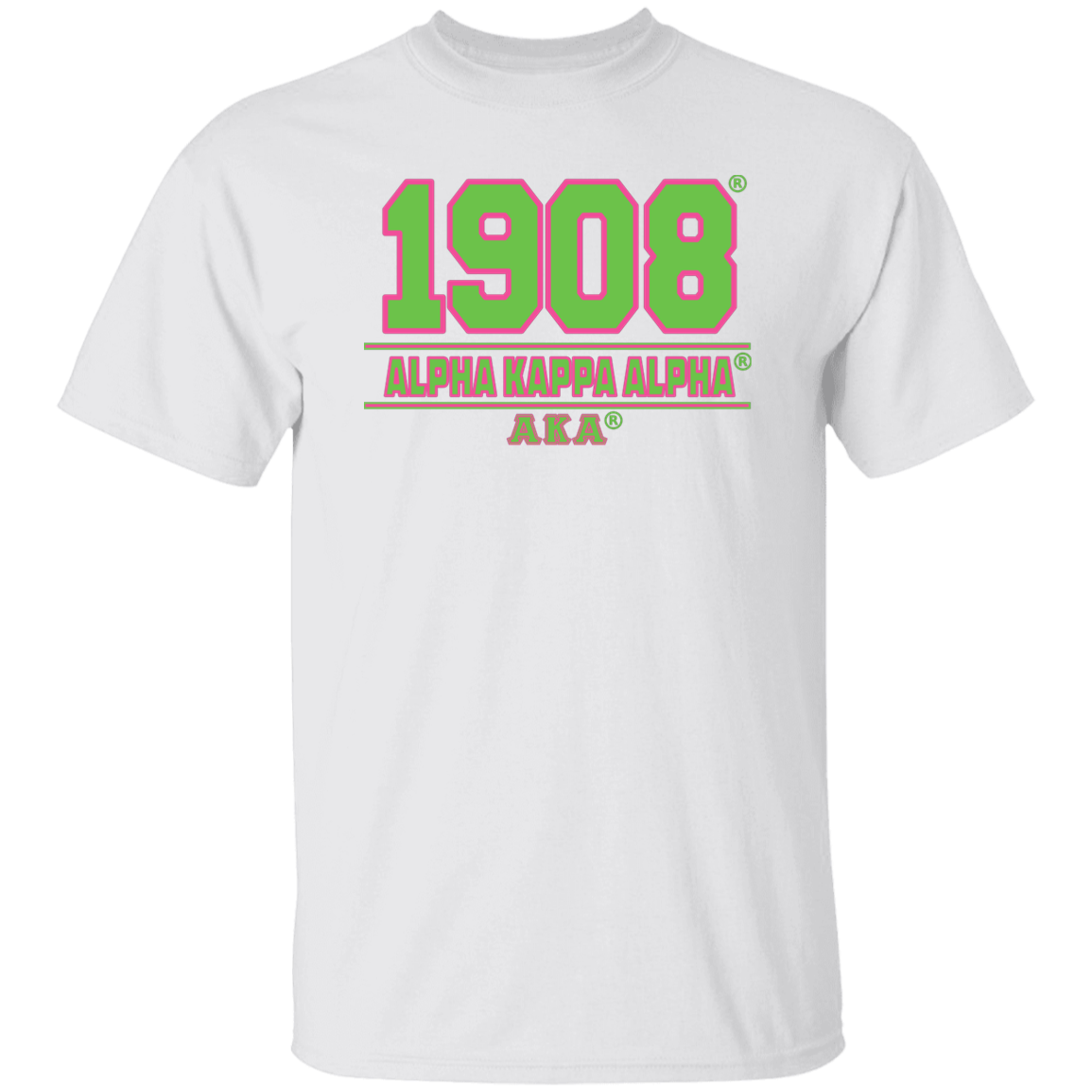 Alpha Kappa Alpha Screen Printed T-Shirt