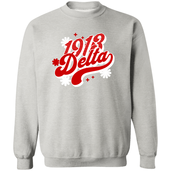 Delta Sigma Theta Sweatshirt Paraphernalia Screen Printed Unisex