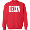Delta Sigma Theta Sweatshirt Paraphernalia Screen Printed Unisex
