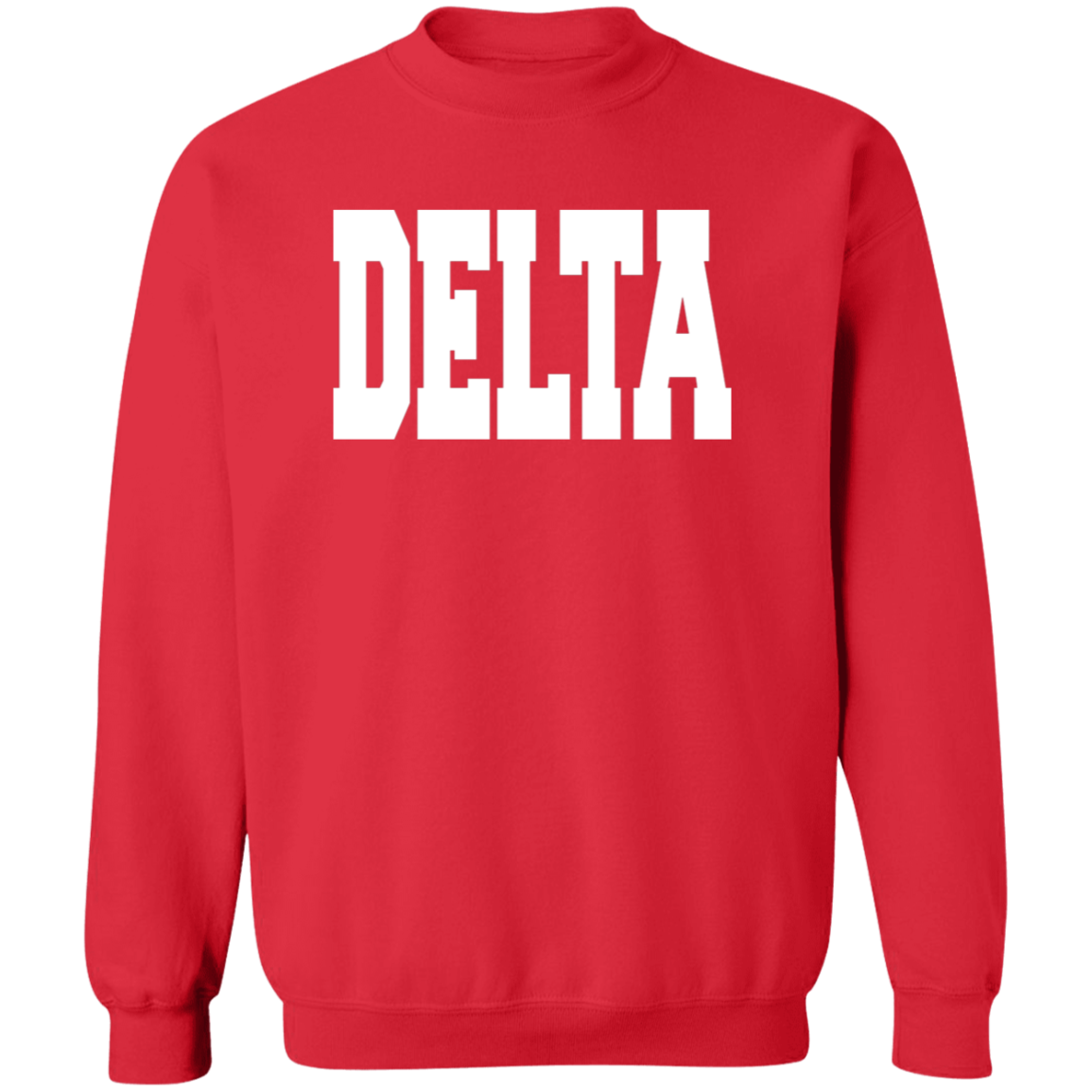 Delta Sigma Theta Sweatshirt Paraphernalia Screen Printed Unisex