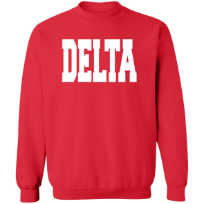 Delta Sigma Theta Sweatshirt Paraphernalia Screen Printed Unisex