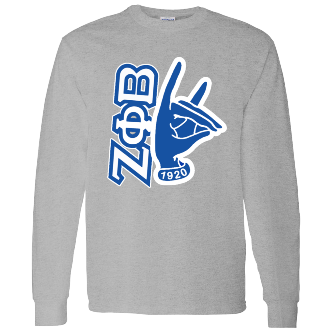 Zeta Phi Beta Sorority LS T-Shirt