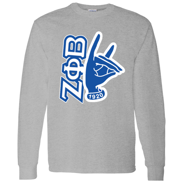 Zeta Phi Beta Sorority LS T-Shirt