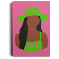 Alpha Kappa Alpha Canvas Canvas