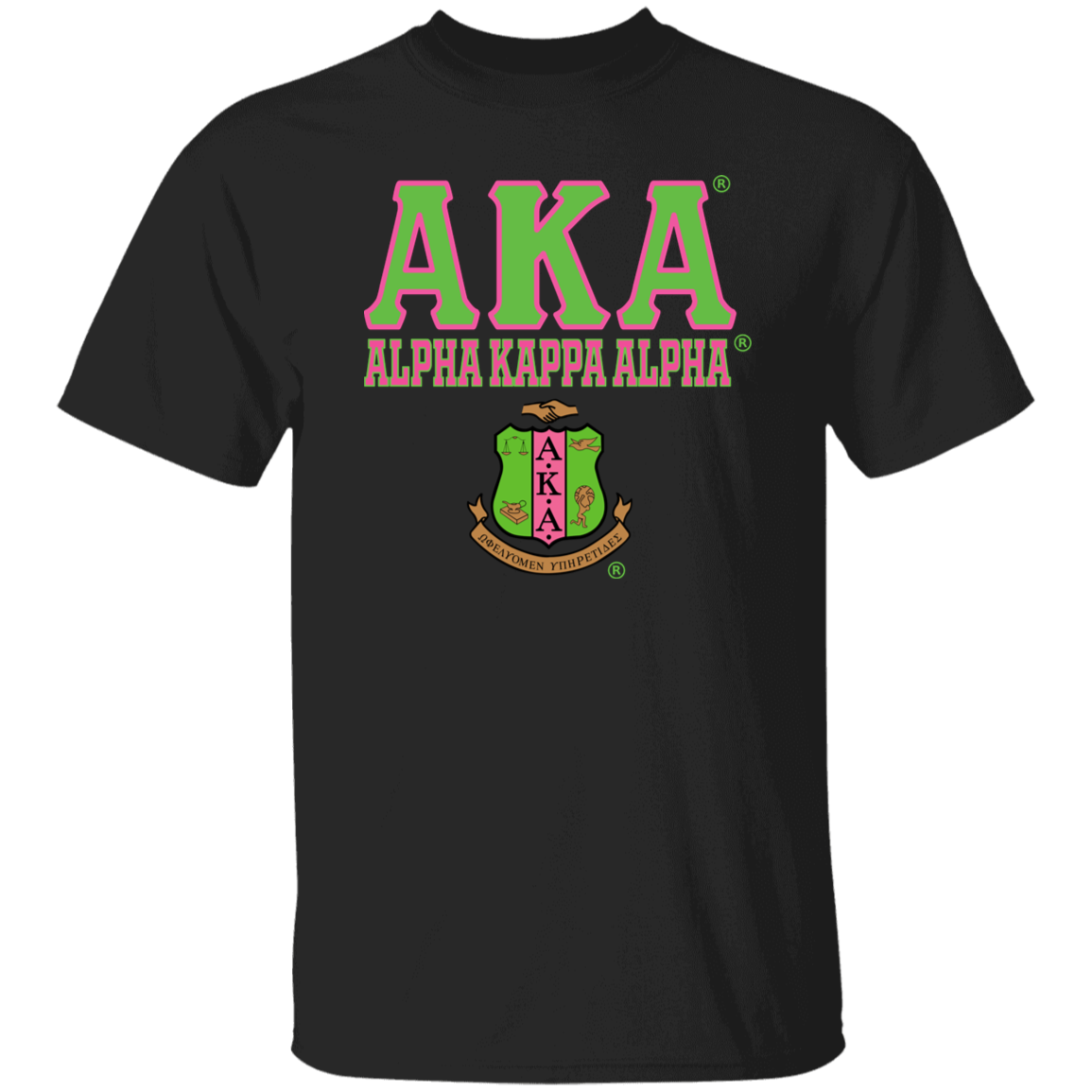 Alpha Kappa Alpha Screen Printed T-Shirt