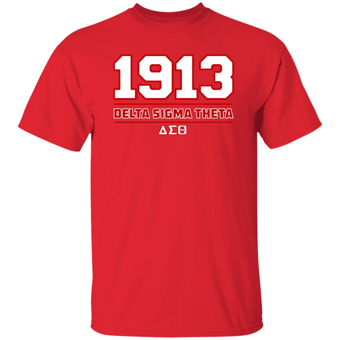 Delta Sigma Theta T-Shirt Paraphernalia Screen Printed Unisex