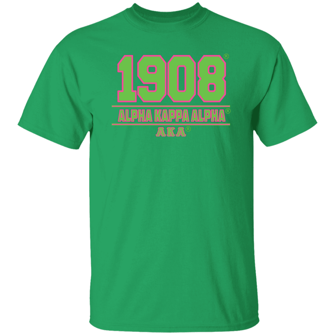 Alpha Kappa Alpha Screen Printed T-Shirt