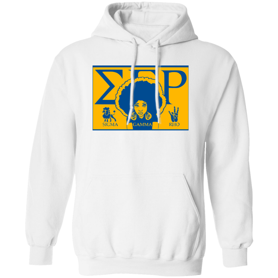 Sigma Gamma Rho Screen Printed  Hoodie
