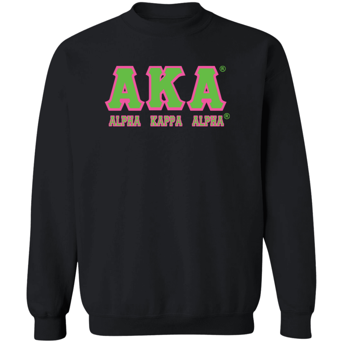 Alpha Kappa Alpha Crewneck Pullover Sweatshirt