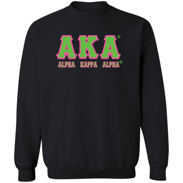 Alpha Kappa Alpha Crewneck Pullover Sweatshirt