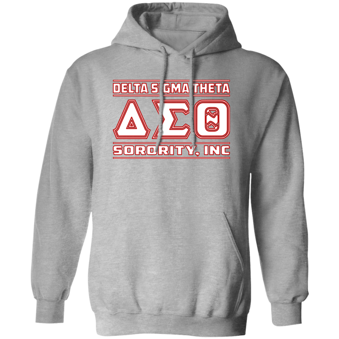 Delta Sigma Theta Hoodie Paraphernalia Screen Printed Unisex