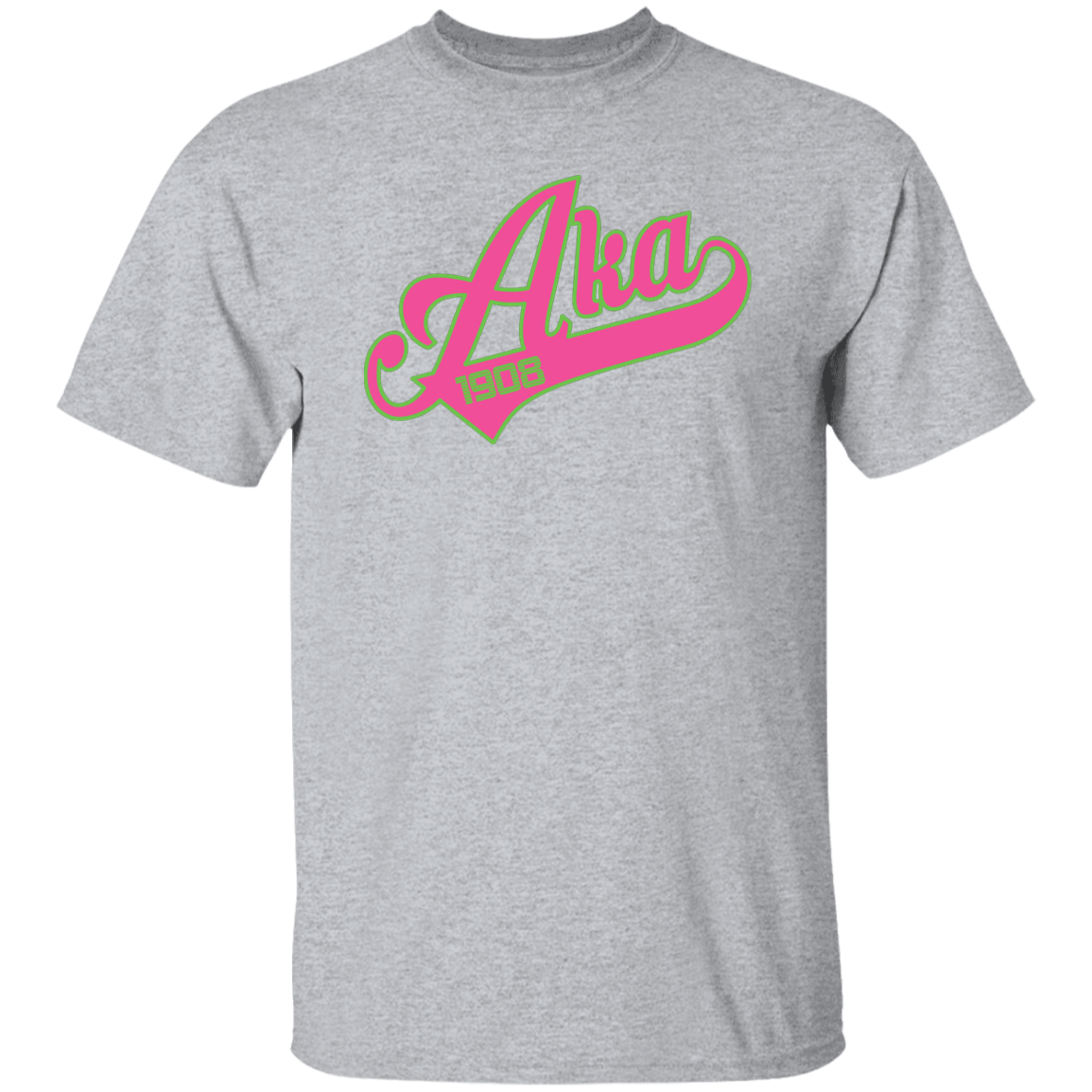 Alpha Kappa Alpha Screen Printed T-Shirt