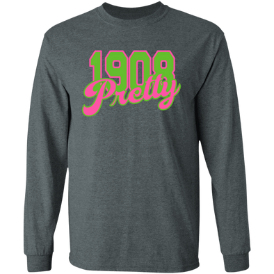 Alpha Kappa Alpha Screen Printed Long Sleeve